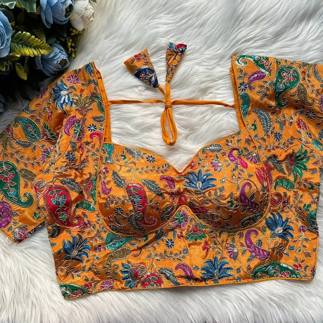 Ruhi Vol 176 Chinon Position Printed Wedding Blouse Designs