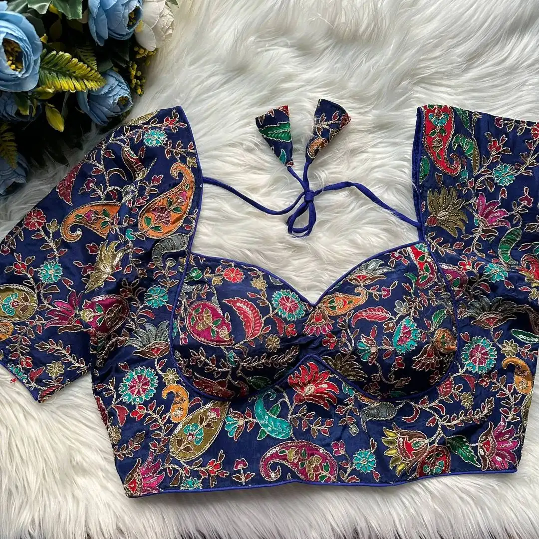 Ruhi Vol 176 Chinon Position Printed Wedding Blouse Designs