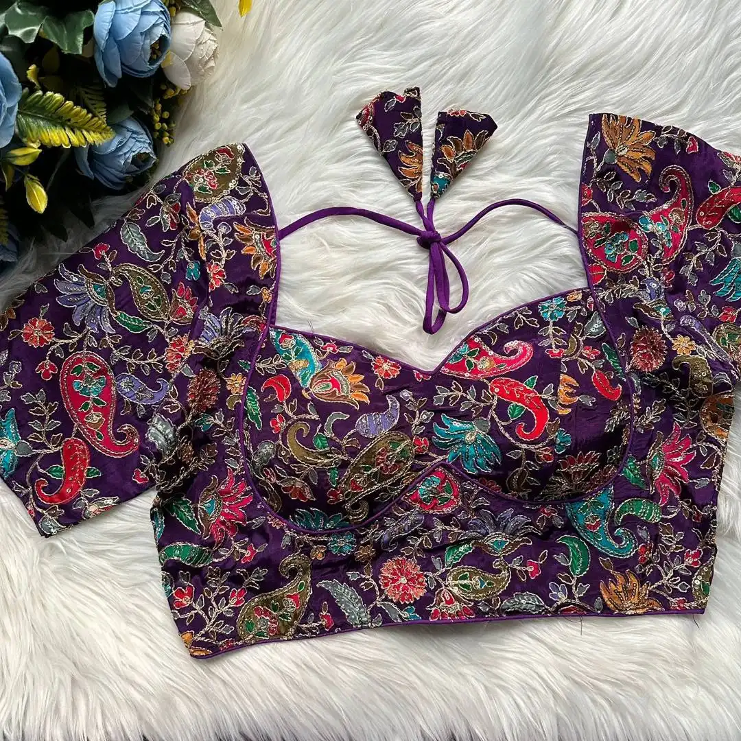 Ruhi Vol 176 Chinon Position Printed Wedding Blouse Designs