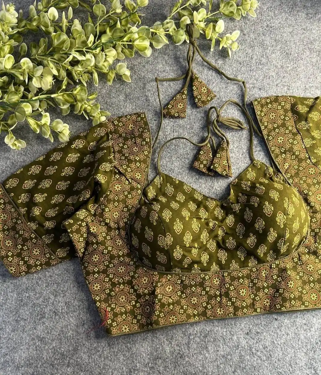 Ruhi Vol 180 Ajrakh Printed Readymade Blouse Wholesale