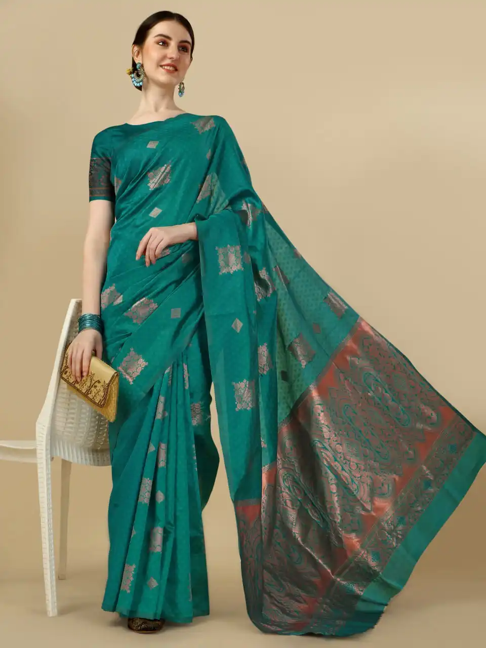 LFK 5064 Wedding Banarasi Saree Online Shopping
