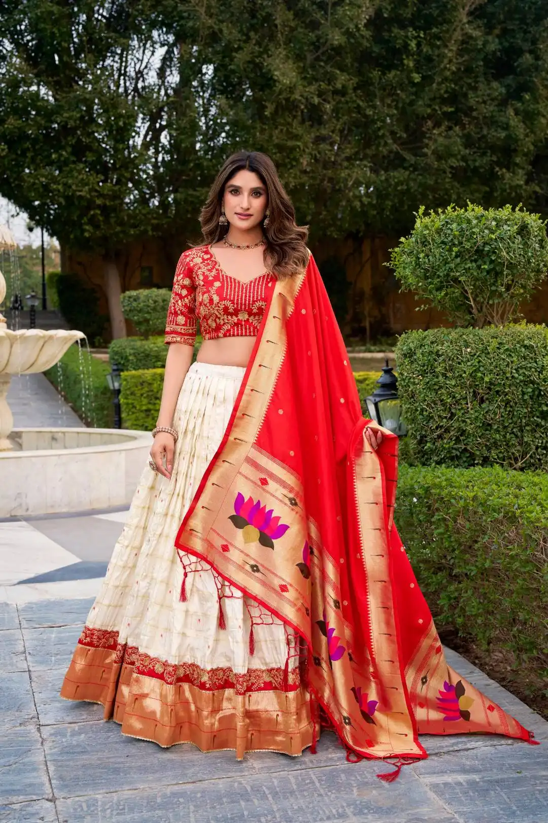 WMN 2022 Paithani Lehenga Choli Online Shopping