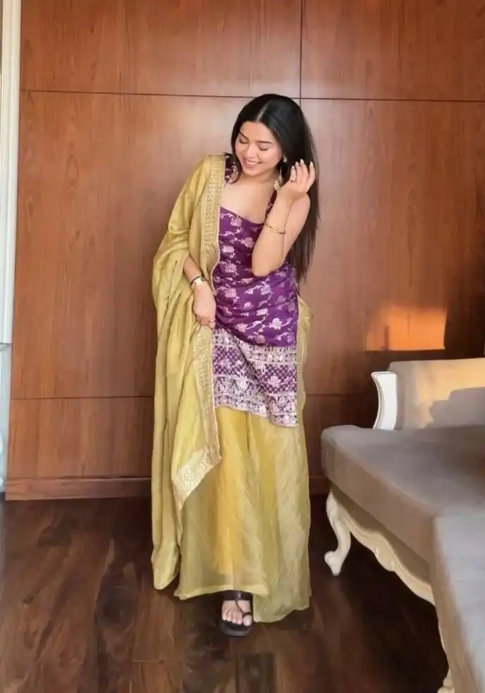 Deepika 5988 Kurti Plazo Set for Women with Dupatta 3 Piece Set