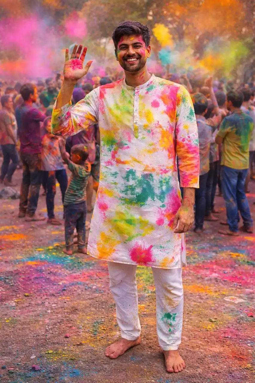 Shyam Vol 82 Men's Holi Special Kurta Pajama