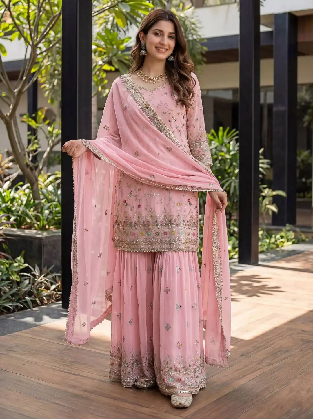 DKT 5152A Eid Special Sharara Suit Wholesale Market