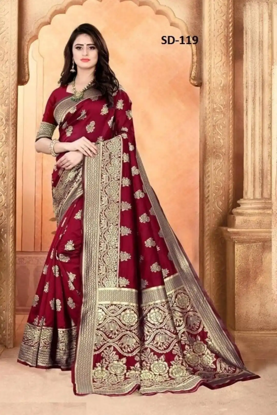 LFK 5123 Banarasi Saree For Wedding Collection