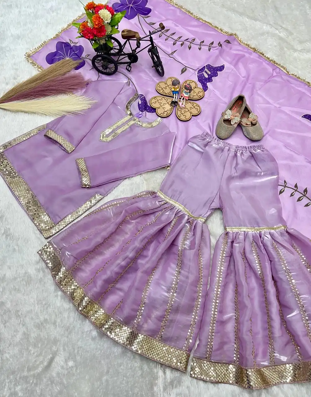 Baby 242 Eid Special Kids Sharara Suit Online