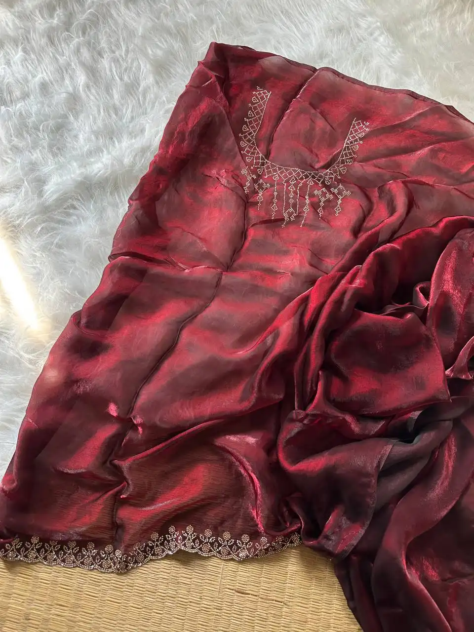 MHV Sakshi Party Wear Saree Wholesale Market