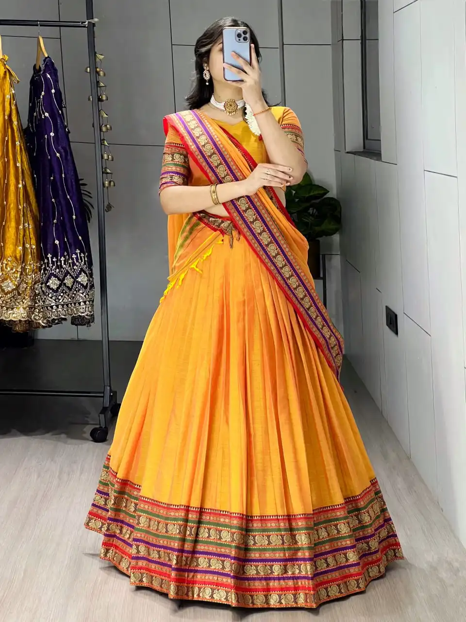 WMT 8127 Simple Occasion Lehenga Choli Wholesale
