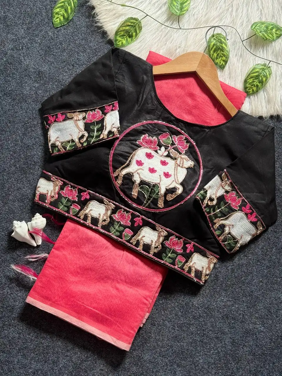 WMS Vol 154 Saree With Stitched Designer Blouse Wholesale