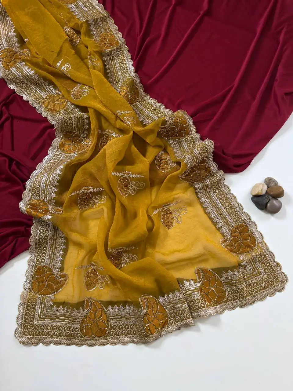 MHV Shivanya Party Wear Saree Wholesale Market Surat