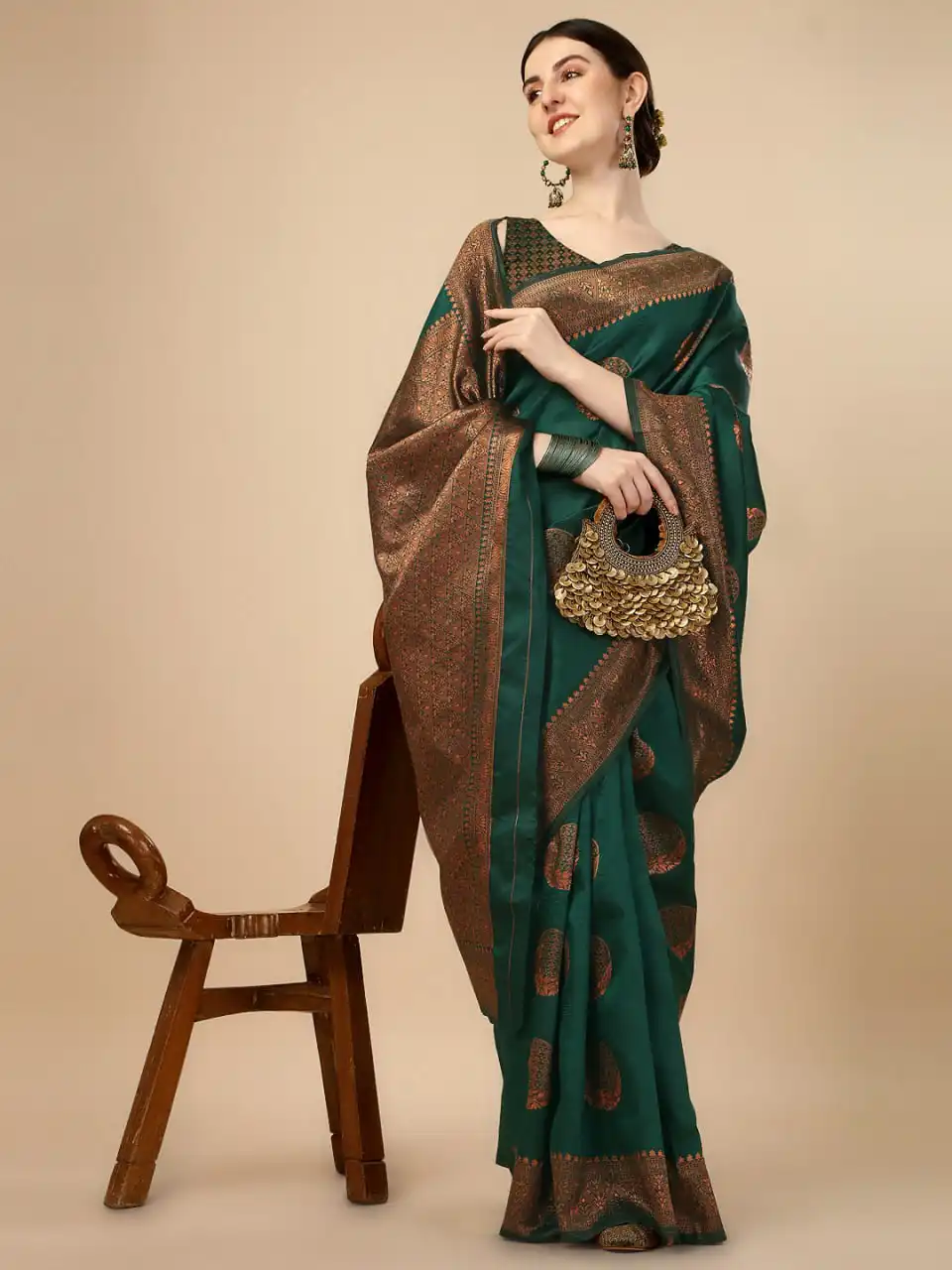 LFK 5088 Simple Wedding Saree in Surat