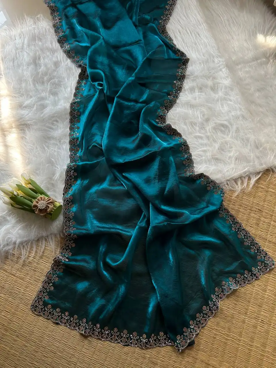 MHV Sakshi Party Wear Saree Wholesale Market