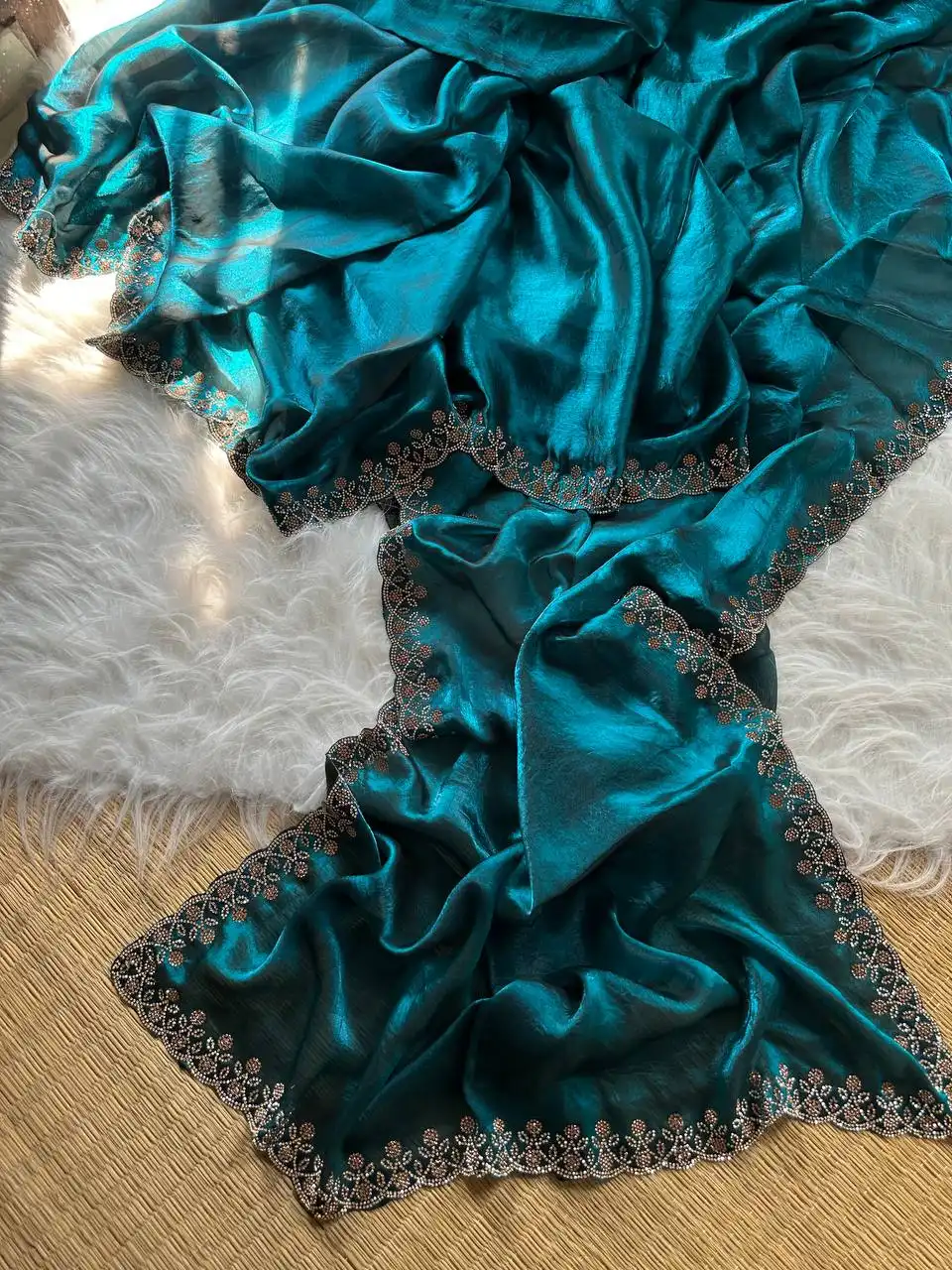 MHV Sakshi Party Wear Saree Wholesale Market