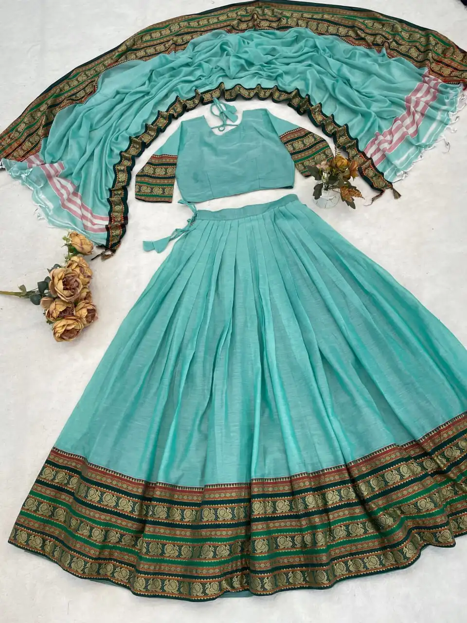 WMT 8127 Simple Occasion Lehenga Choli Wholesale