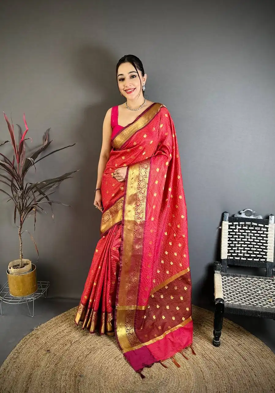 Laxmi 1055 Weaving Butti Work Saree Festive Collection