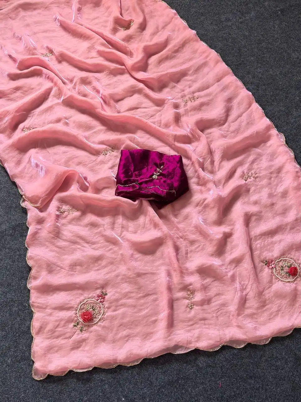 WMS Vol 160 Khatali Arco Handwork Party Wear Saree