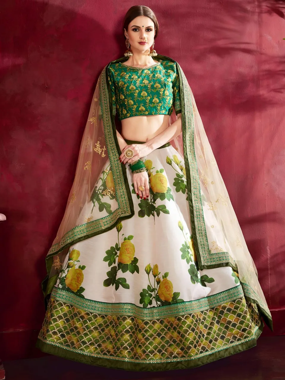 Zeel 7502 Art Silk Zari Embroidery Festive Lehenga Choli Wholesale Surat