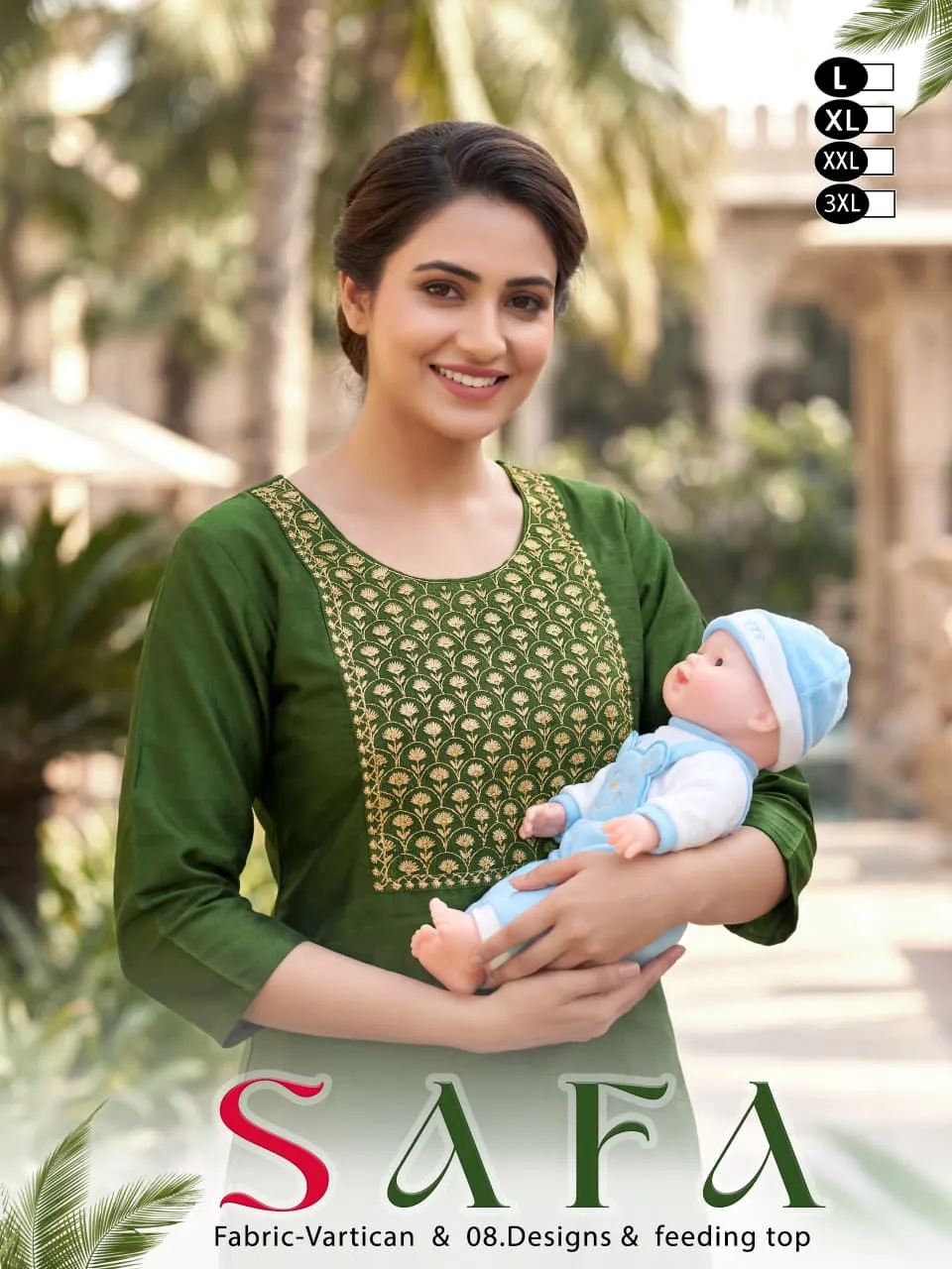 DLA Safa Feeding Kurti Wholesale Supplier Online in Surat