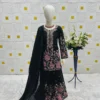Baby 212 Chinon Silk Sharara Suit Festival Kid Wear Wholesale