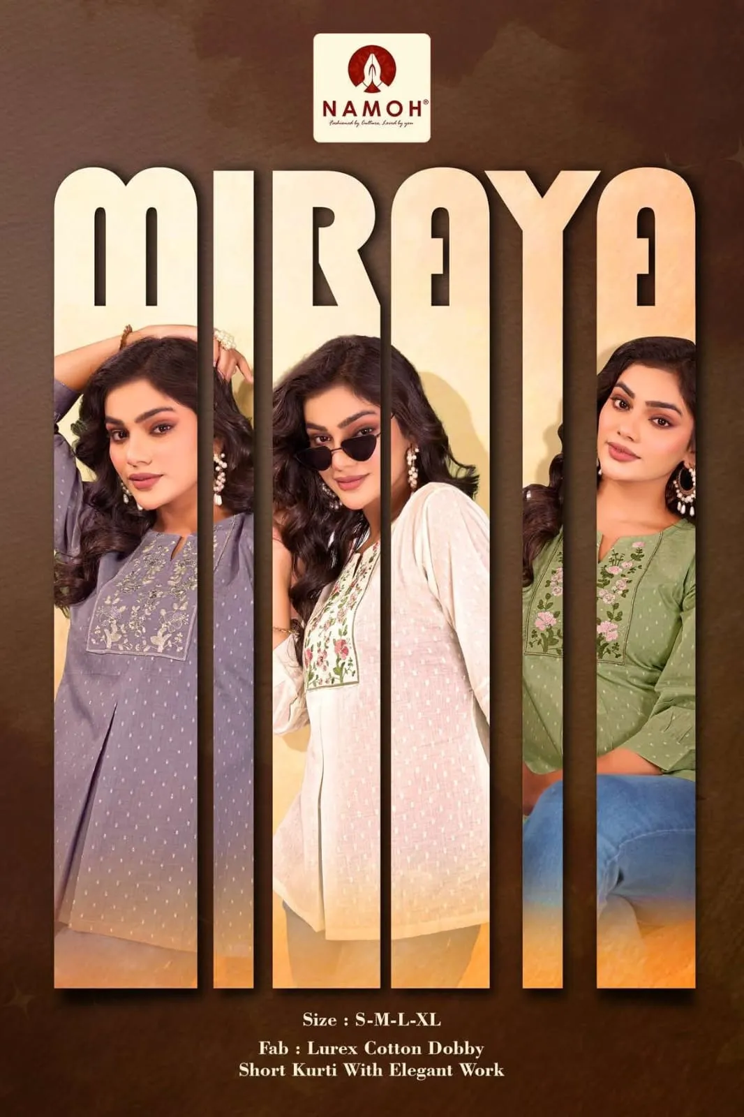 DLA Miraya Cotton Short Top Tunic Wholesale Supplier Surat