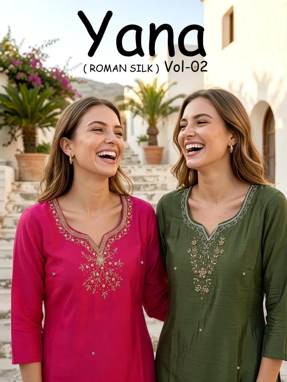 DLA Yana Vol 2 Roman Silk Readymade Salwar Suit Wholesale Surat