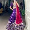 1414 Keshvi Vichitra Silk Embroidery Wedding Lehenga Coli Wholesale