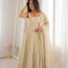 Sabina 5325 Cosmos Gold Embroidery Festive Gown Wholesale