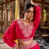 WMN 1120 Vichitra Silk Designer Lehenga Choli Wholesale Surat