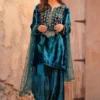 C585 1433 Velvet Embroidery Festival Salwar Suit Wholesale Surat