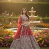 Buy KB 3318 Star Georgette Embroidery Bridal Lehenga Choli Wholesale Surat 2026