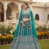 Buy KB 3318 Star Georgette Embroidery Bridal Lehenga Choli Wholesale Surat 2026