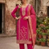 Latest Rimzim Vol 33 Roman Glass Cotton Embroidered Kurti With Bottom Dupatta Wholesale 2026