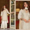 Stylish Eba Nayaab Black And White Chinon Embroidered Salwar Suits Wholesale 2026