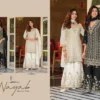 Stylish Eba Nayaab Black And White Chinon Embroidered Salwar Suits Wholesale 2026