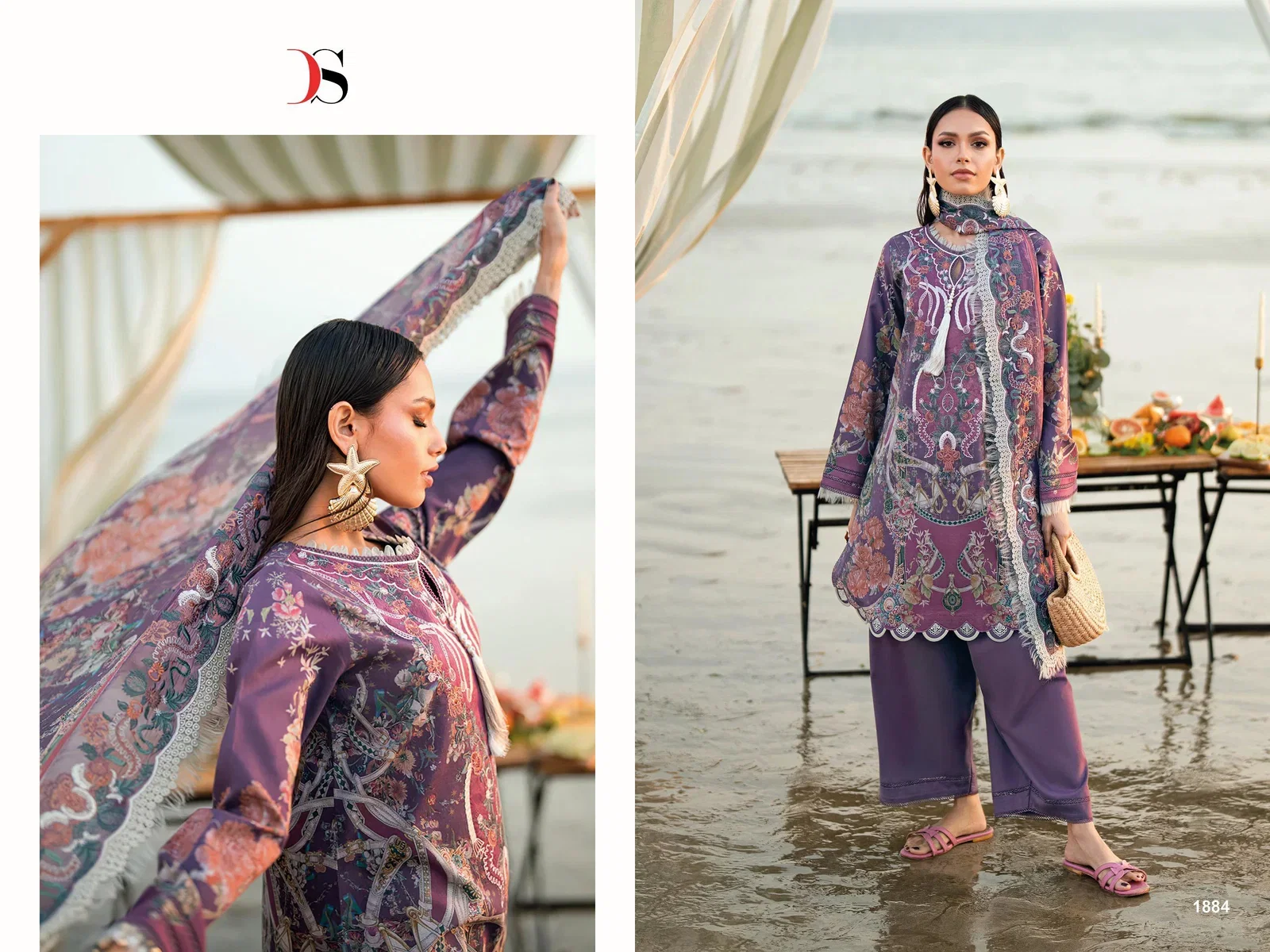 Launching Deepsy Jade Needle Wonder Vol 6 Chiffon Dupatta Cotton Embroidered Salwar Kameez Wholesale 2026