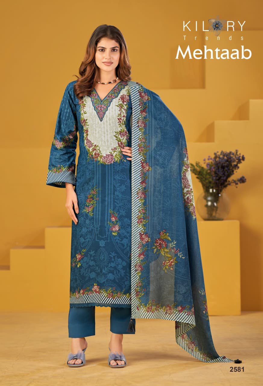 Latest Kilory Mehtaab Lawn Cotton Digital Printed Salwar Kameez Wholesale 2026