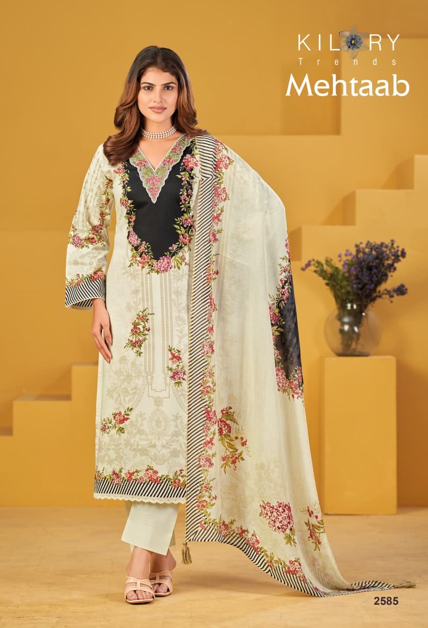 Latest Kilory Mehtaab Lawn Cotton Digital Printed Salwar Kameez Wholesale 2026