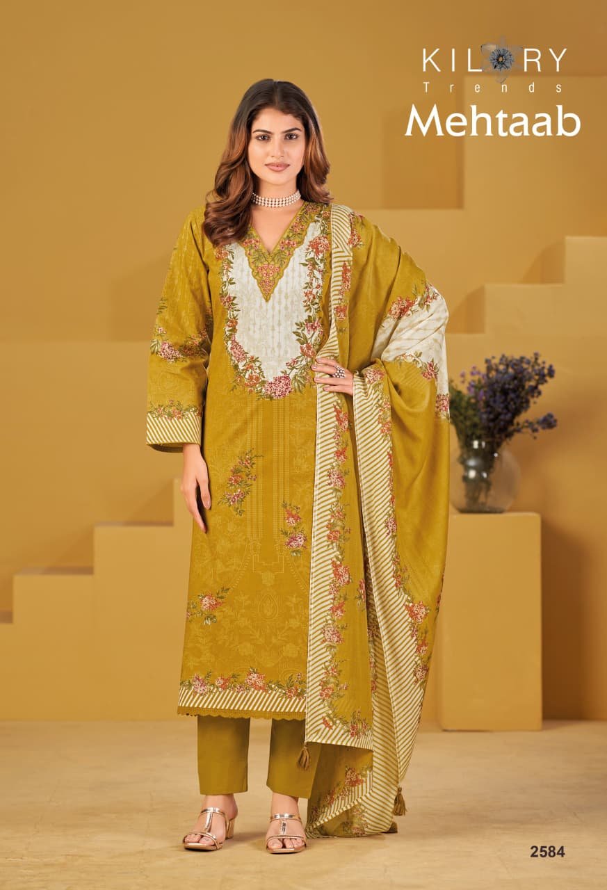 Latest Kilory Mehtaab Lawn Cotton Digital Printed Salwar Kameez Wholesale 2026