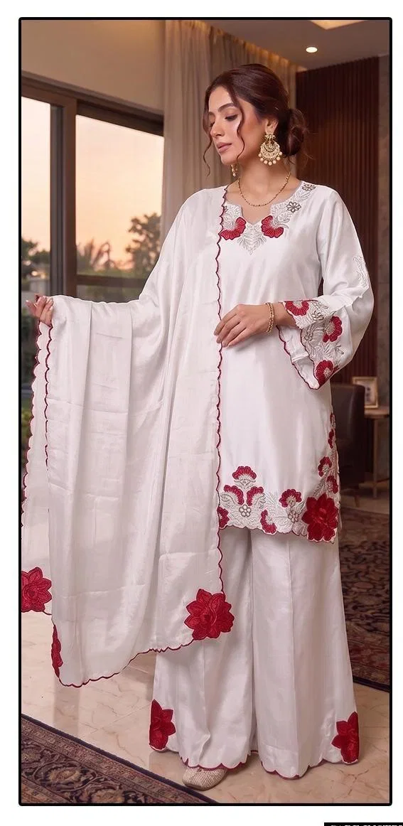 Hoor Tex 804 A To D Malai Satin Designer Salwar Kameez Wholesale