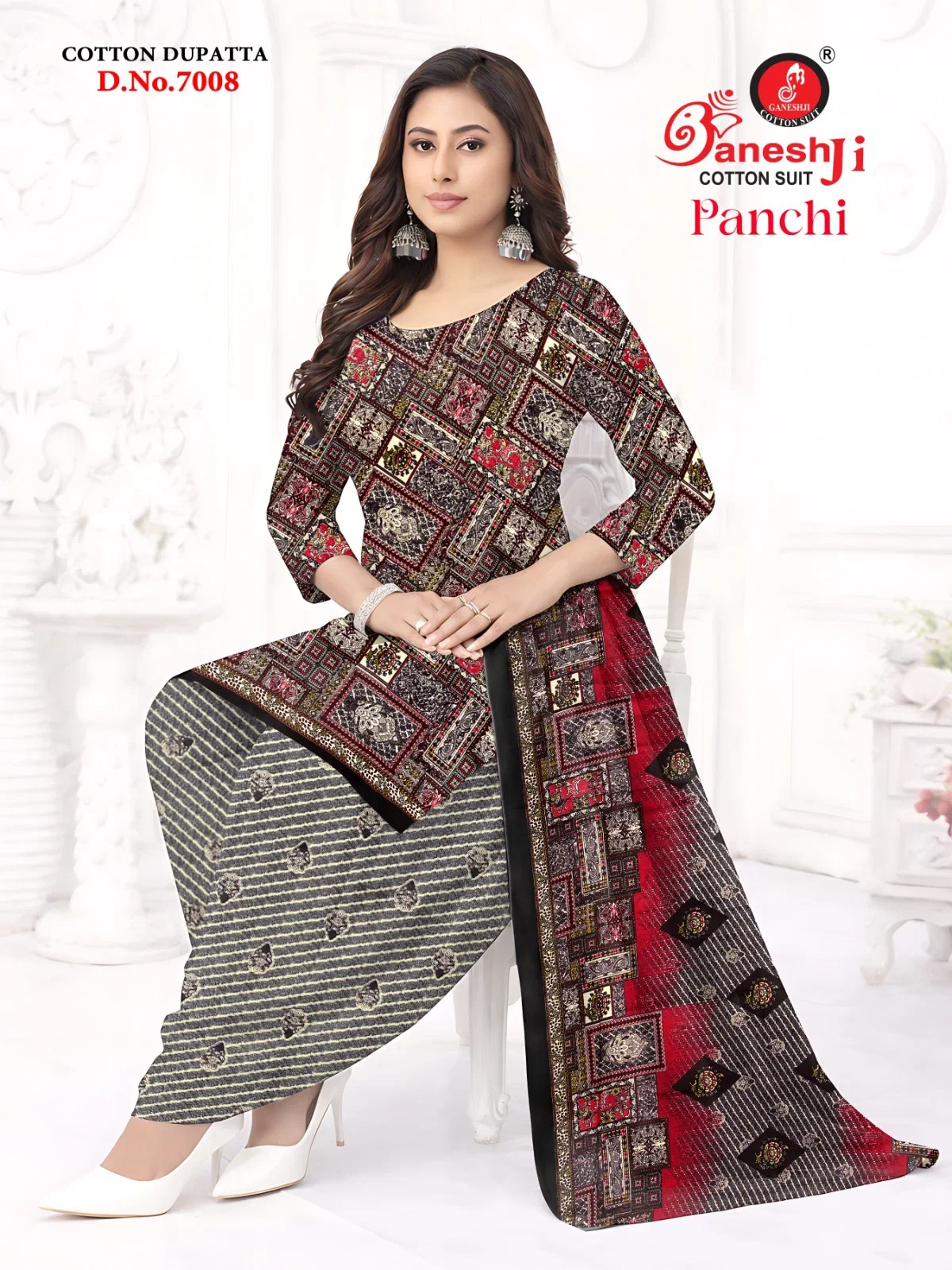 Launching Ganeshji Panchi Vol 7 Indo Cotton Printed Dress Material Collection Wholesale 2026