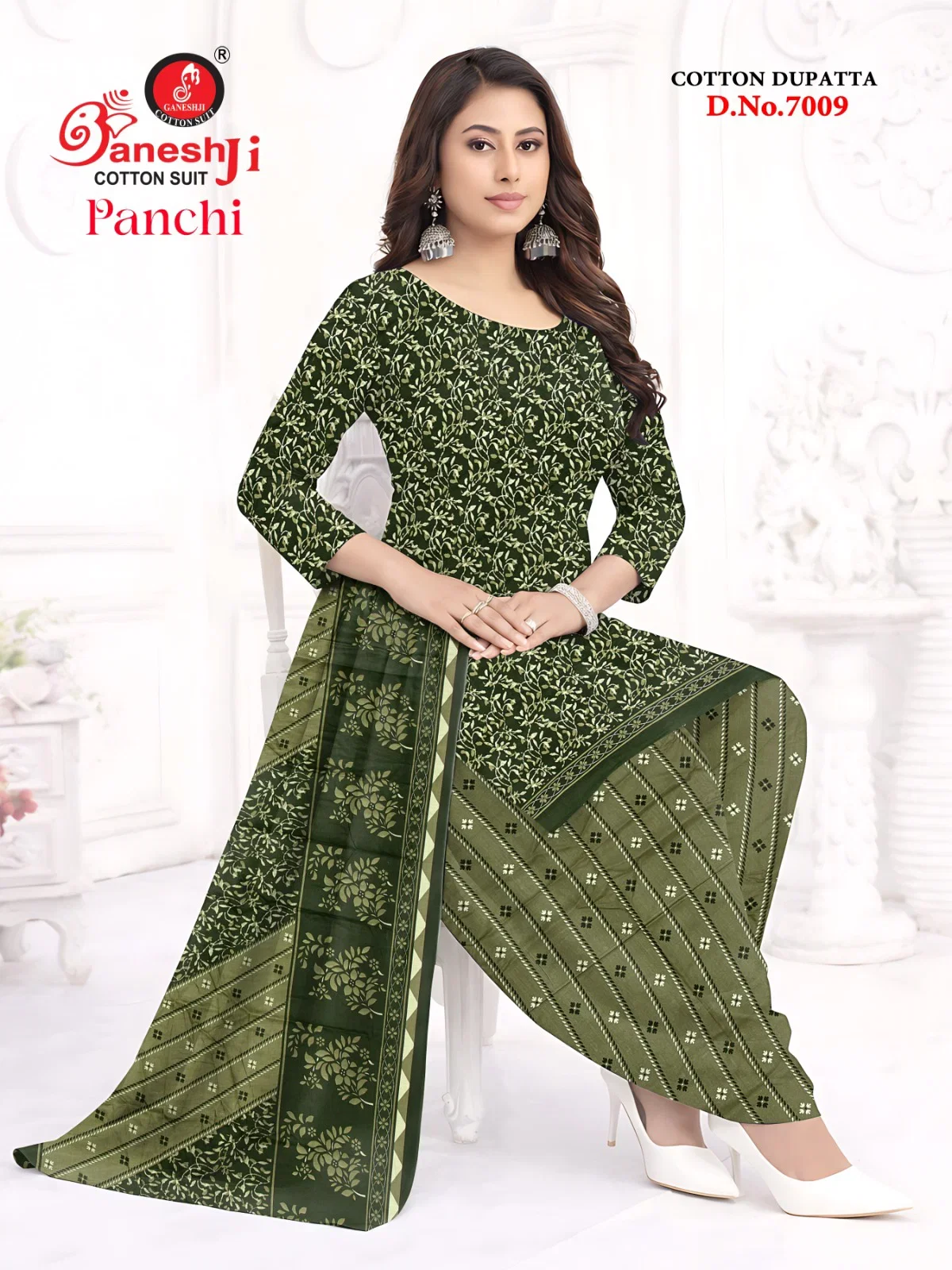 Launching Ganeshji Panchi Vol 7 Indo Cotton Printed Dress Material Collection Wholesale 2026