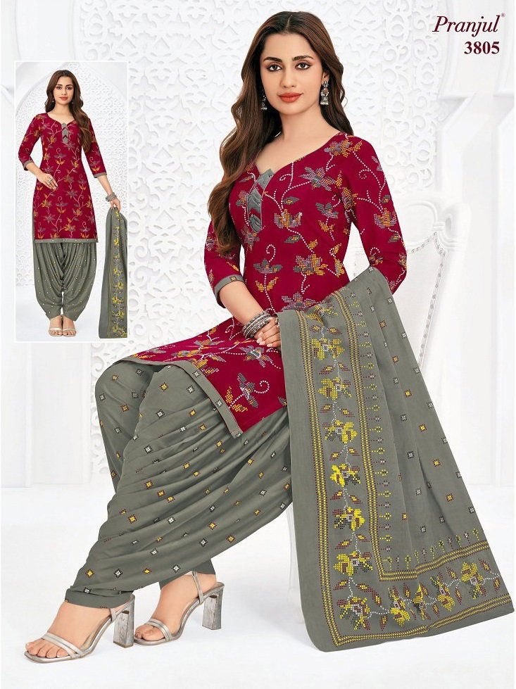 Pranjul Priyanshi Vol 38 Cotton Printed Dress Material Collection Wholesale