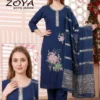 Stylish Zoya Vol 8 Vartican Silk Kurti With Bottom Dupatta Collection Wholesale 2026