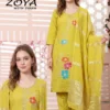 Stylish Zoya Vol 8 Vartican Silk Kurti With Bottom Dupatta Collection Wholesale 2026