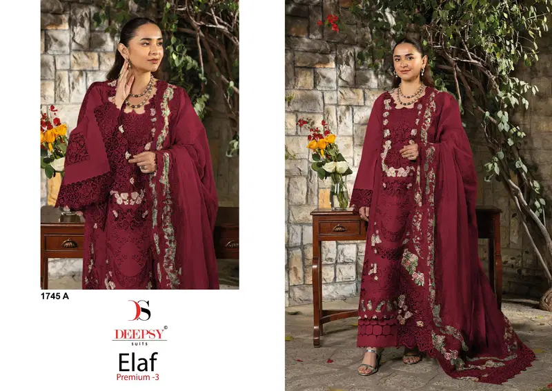 Buy Deepsy Elaf 1745 A To D Cotton With Embroidered Salwar Kameez Wholesale 2026