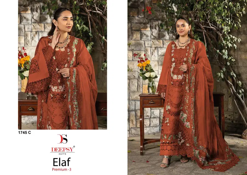 Buy Deepsy Elaf 1745 A To D Cotton With Embroidered Salwar Kameez Wholesale 2026