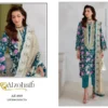 Latest Alzohaib Nazakat Vol 1 Chiffon Dupatta Cotton Patche Worked Salwar Kameez Wholesale 2026