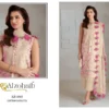 Latest Alzohaib Nazakat Vol 1 Chiffon Dupatta Cotton Patche Worked Salwar Kameez Wholesale 2026