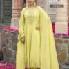 Buy Rangoon Chakori Mal Chanderi Fancy Worked Anarkali Concept Kurti With Bottom Dupatta Wholesale 2026